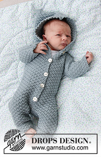 Free patterns - Body i kombinezony dla niemowląt i małych dzieci / DROPS Baby 33-8