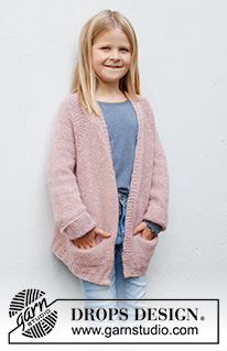 Free patterns - Proste dziecięce rozpinane swetry / DROPS Baby 38-19