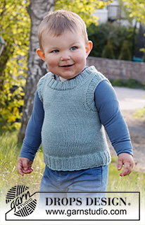 Free patterns - Spencers & Slipovers voor kinderen / DROPS Baby 38-8