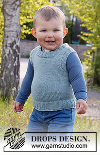 Free patterns - Spencers & Slipovers voor kinderen / DROPS Baby 38-8
