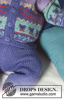 Free patterns - Spodnie dla niemowląt i małych dzieci / DROPS Baby 4-2