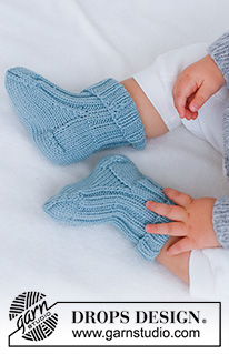 Free patterns - Calcetines y patucos para bebé / DROPS Baby 42-12