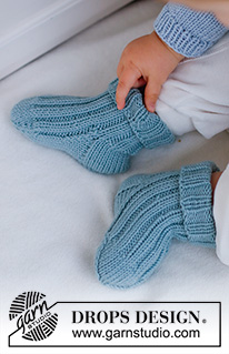 Free patterns - Calcetines y patucos para bebé / DROPS Baby 42-12