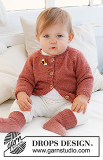 Free patterns - Koftor & Cardigans till baby / DROPS Baby 42-4