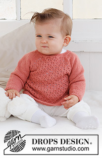 Free patterns - Swetry przez głowę dla niemowląt i małych dzieci / DROPS Baby 43-1