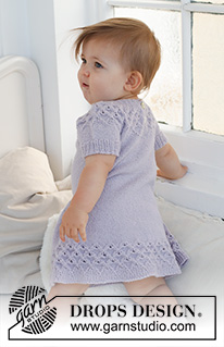 Free patterns - Sukienki dla niemowląt i małych dzieci / DROPS Baby 43-11