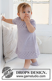 Free patterns - Sukienki dla niemowląt i małych dzieci / DROPS Baby 43-11