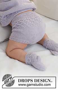 Free patterns - Spodnie dla niemowląt i małych dzieci / DROPS Baby 43-13