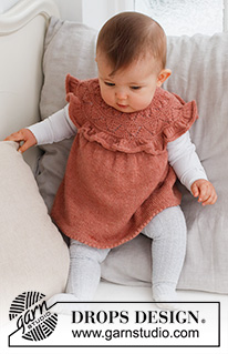 Free patterns - Sukienki dla niemowląt i małych dzieci / DROPS Baby 43-15