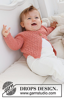 Free patterns - Koftor & Cardigans till baby / DROPS Baby 43-2