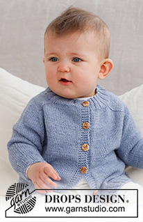 Free patterns - Koftor & Cardigans till baby / DROPS Baby 43-3