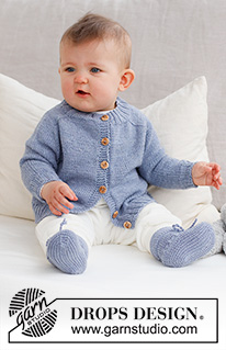 Free patterns - Wzory dla niemowląt i małych dzieci / DROPS Baby 43-3