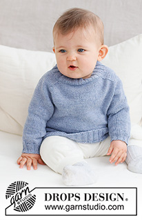 Free patterns - Swetry przez głowę dla niemowląt i małych dzieci / DROPS Baby 43-4