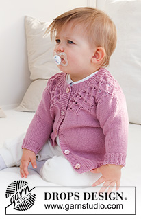 Free patterns - Swetry rozpinane dla niemowląt i małych dzieci / DROPS Baby 43-8