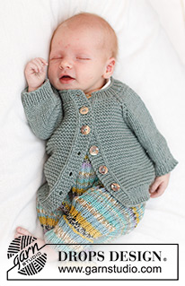 Free patterns - Swetry rozpinane dla niemowląt i małych dzieci / DROPS Baby 45-1