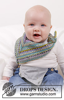 Free patterns - Szaliki i kominy dla niemowląt i małych dzieci / DROPS Baby 45-13