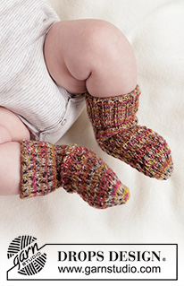 Free patterns - Baby Sokken en Slofjes / DROPS Baby 45-19