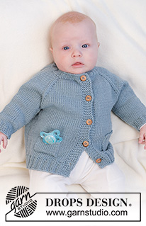 Free patterns - Koftor & Cardigans till baby / DROPS Baby 45-21