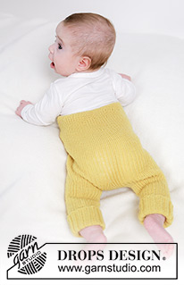 Free patterns - Spodnie dla niemowląt i małych dzieci / DROPS Baby 45-6