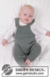 Free patterns - Sparkdräkter & Overaller till baby / DROPS Baby 45-7
