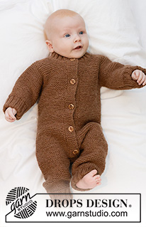 Free patterns - Sparkdräkter & Overaller till baby / DROPS Baby 45-9