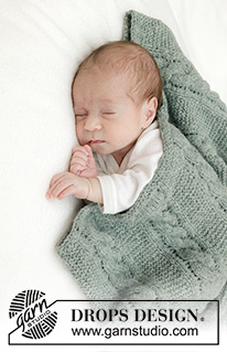 Free patterns - Kocyki dla niemowląt i małych dzieci / DROPS Baby 46-11