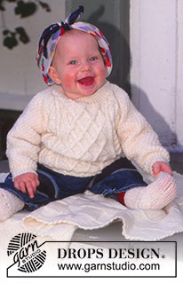 Free patterns - Swetry przez głowę dla niemowląt i małych dzieci / DROPS Baby 6-2