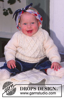 Free patterns - Swetry przez głowę dla niemowląt i małych dzieci / DROPS Baby 6-2
