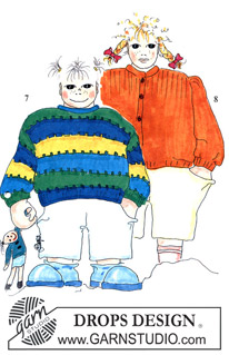 Free patterns - Jacken & Cardigans für Kinder / DROPS Children 1-8