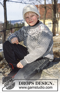 Free patterns - Nordiska tröjor till barn / DROPS Children 12-15
