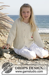 Free patterns - Rozpinane swetry i bolerka dziecięce / DROPS Children 15-10