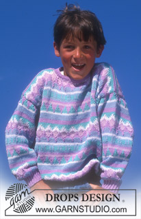 Free patterns - Pullover für Kinder / DROPS Children 2-10