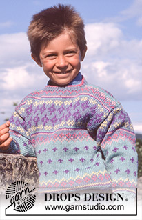 Free patterns - Norweskie dziecięce swetry przez głowę / DROPS Children 2-2