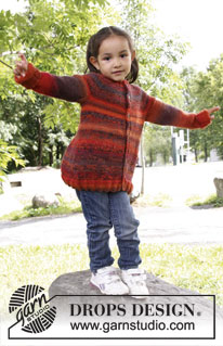 Free patterns - Rozpinane swetry i bolerka dziecięce / DROPS Children 22-14