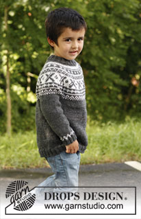 Free patterns - Norweskie dziecięce swetry przez głowę / DROPS Children 22-15