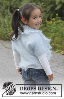Free patterns - Rozpinane swetry i bolerka dziecięce / DROPS Children 22-18