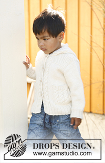 Free patterns - Rozpinane swetry i bolerka dziecięce / DROPS Children 22-21