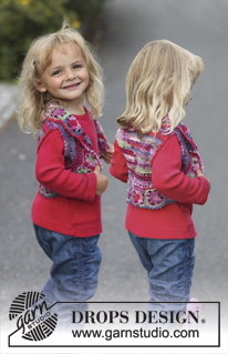 Free patterns - Rozpinane swetry i bolerka dziecięce / DROPS Children 22-29
