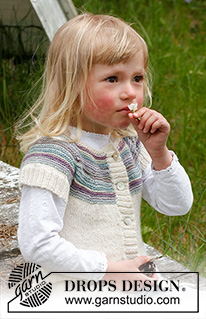 Free patterns - Rozpinane swetry i bolerka dziecięce / DROPS Children 23-10