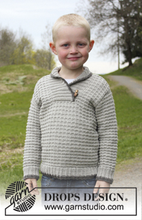 Free patterns - Dziecięce swetry przez głowę / DROPS Children 23-28