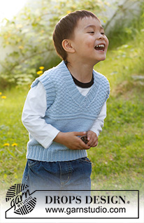 Free patterns - Spencers & Slipovers voor kinderen / DROPS Children 23-8