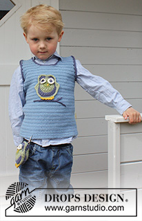 Free patterns - Spencers & Slipovers voor kinderen / DROPS Children 24-11