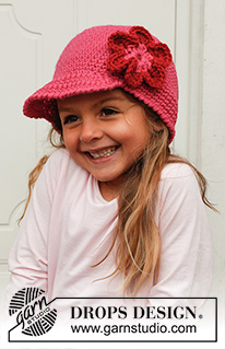 Free patterns - Dziecięce letnie kapelusze i czapki / DROPS Children 24-16