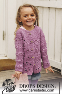 Free patterns - Rozpinane swetry i bolerka dziecięce / DROPS Children 24-38