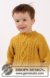Free patterns - Dziecięce swetry przez głowę / DROPS Children 26-3