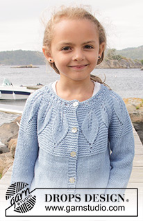 Free patterns - Rozpinane swetry i bolerka dziecięce / DROPS Children 27-24