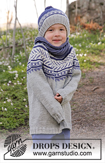 Free patterns - Kinderen Scandinavische Vesten / DROPS Children 27-32