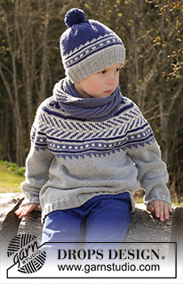 Free patterns - Nordiske bluser til børn / DROPS Children 27-32