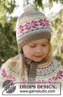 Free patterns - Dziecięce czapki / DROPS Children 27-6