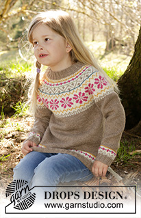 Free patterns - Laste põhjamaade džemprid / DROPS Children 27-8